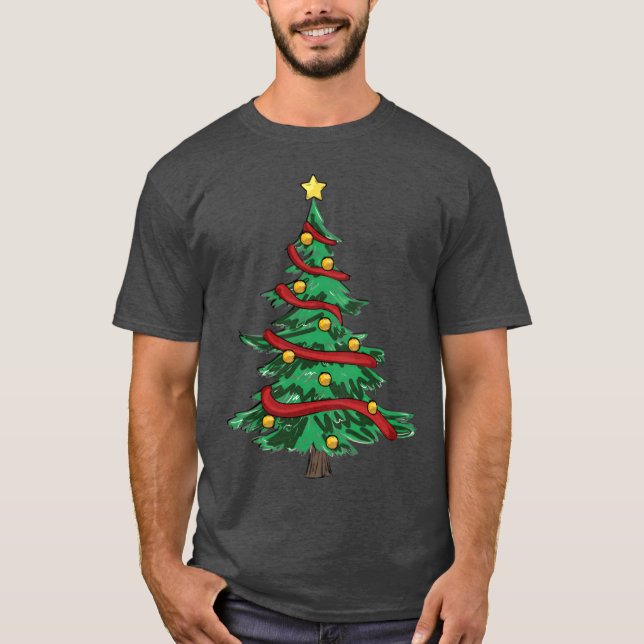 Christmasree Christmas vintage T-Shirt (Front)
