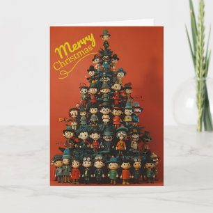 Christmass Tree Gathering Card