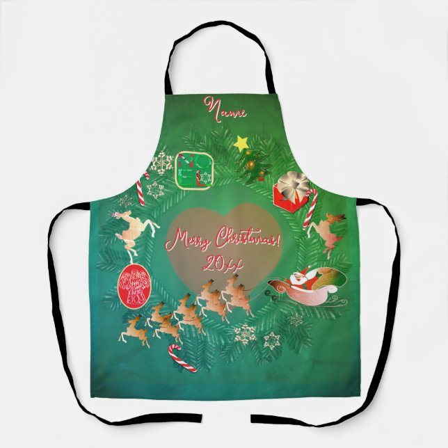 Christmassy Apron (Front)