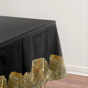 ChristmasTablecloth Black Holiday Tablecloths