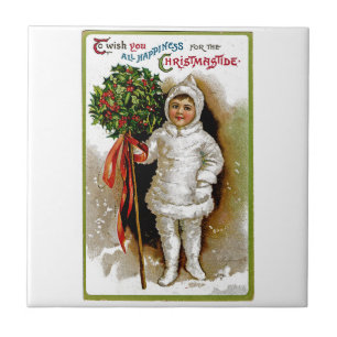 Christmastide Ceramic Tile