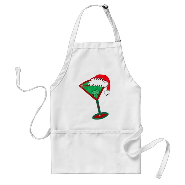 Christmastini Adult Apron (Front)