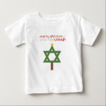 CHRISTMUKKAH TREE BABY T-Shirt<br><div class="desc">Holiday Humor T-shirts and Apparel Funny Holiday Gear: T-shirts,  Hoodies,  Stickers,  Buttons,  and gifts.</div>