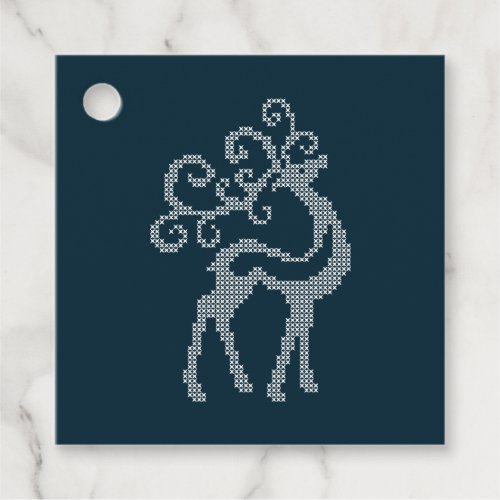 Christnas reindeer antlers new years eve deer favor tags