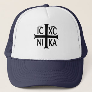 Christogram ICHC NIKA Trucker Hat