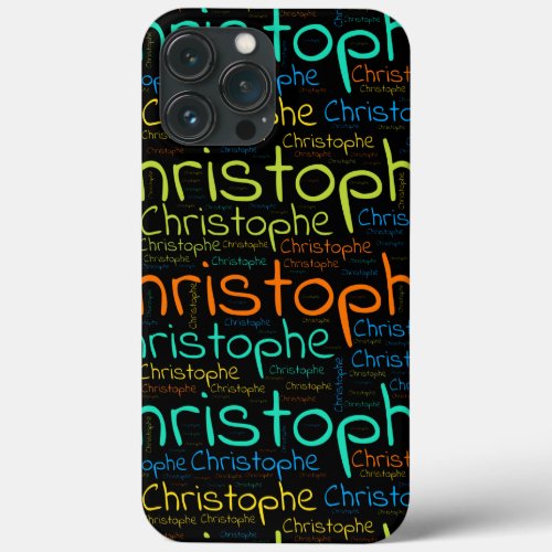 Christophe iPhone 13 Pro Max Case