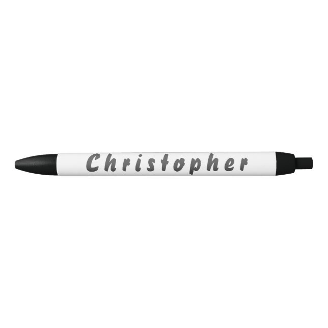 Christopher ballpoint pen (Front)