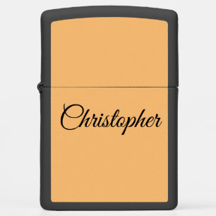 Christopher – Classic Noble Strength with Identity Zippo Lighter