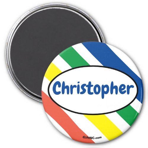 Christopher colors magnet