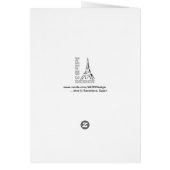 Christopher Columbus Barcelona, Spain Blank Card (Back)