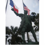 Christopher Columbus Cutout<br><div class="desc">Sculpture of Christopher Columbus statue in the bay at Corpus Christi, Texas. Columbus was known to express his faith with the quote, "I am a most noteworthy sinner, but I have cried out to the Lord for grace and mercy, and they have covered me completely. I have found the sweetest...</div>