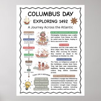Christopher Columbus Day Educational Classroom
