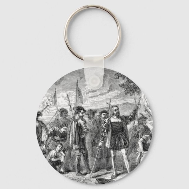 Christopher Columbus Keychain (Front)
