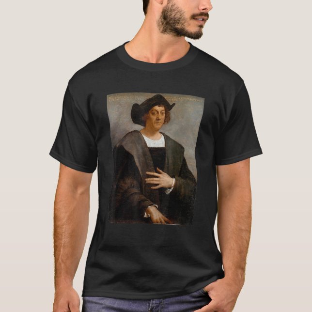 Christopher Columbus Portrait T-Shirt (Front)