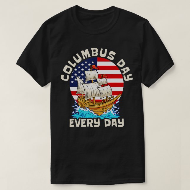 Christopher Columbus T-Shirt (Design Front)