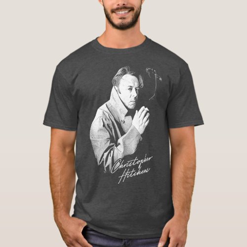 Christopher Hitchens Retro Style Fan Design T_Shirt