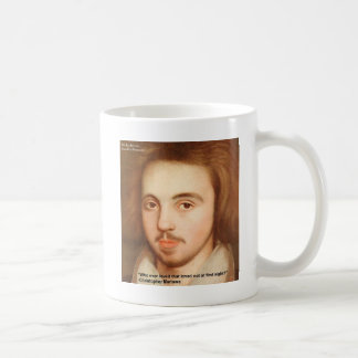 Christopher Marlowe "1st Site" Love Quote Gifts Coffee Mug