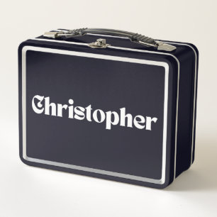 Christopher metal lunch box
