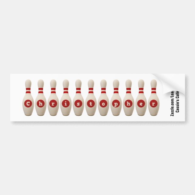 Christopher Namtag/Sticker/Magnet Bumper Sticker (Front)