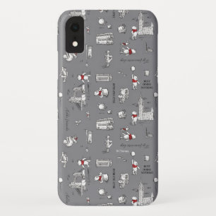 Christopher Robin   Pooh - Hello Friends Pattern iPhone XR Case