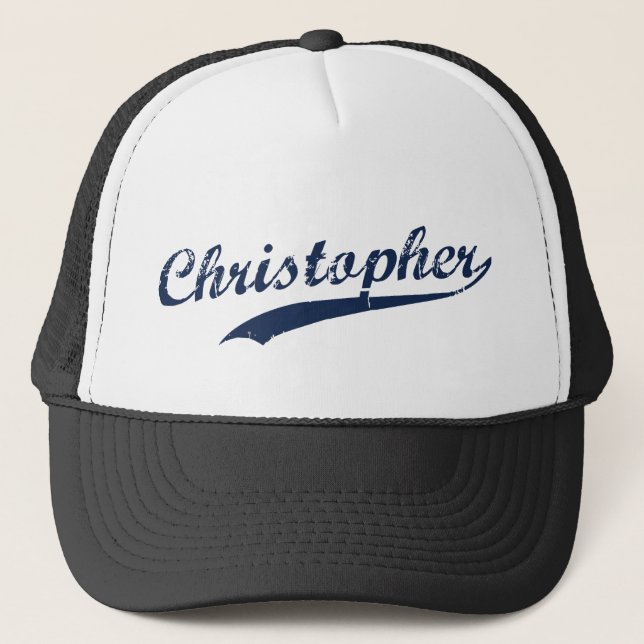 Christopher Trucker Hat (Front)