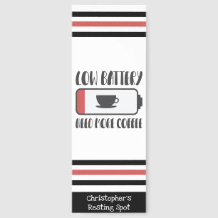 Christopher's Resting Spot Low Battery Bookmarks