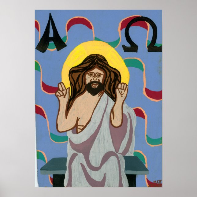 Christos Pantocrator Poster (Front)