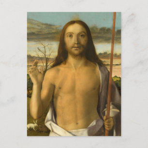 Christ's Blessing 15th century Postcard