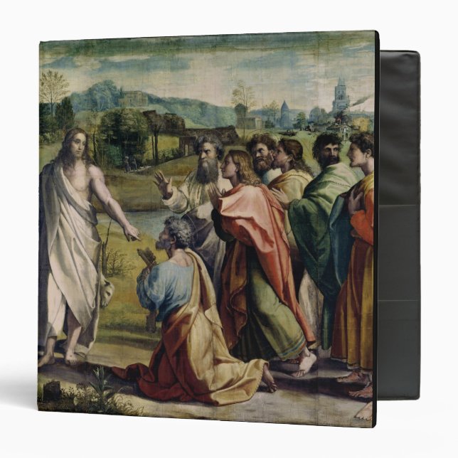 Christ's Charge to St. Peter (cartoon for the Sist Binder (Front/Inside)