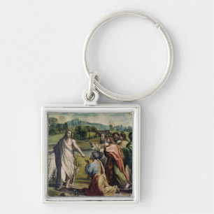 Christ's Charge to St. Peter (cartoon for the Sist Keychain