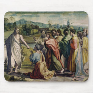 Christ's Charge to St. Peter (cartoon for the Sist Mouse Pad