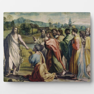 Christ's Charge to St. Peter (cartoon for the Sist Plaque
