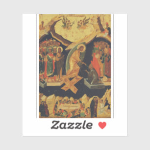 Christ's Descent into Hades Resurrection of Jesus Sticker