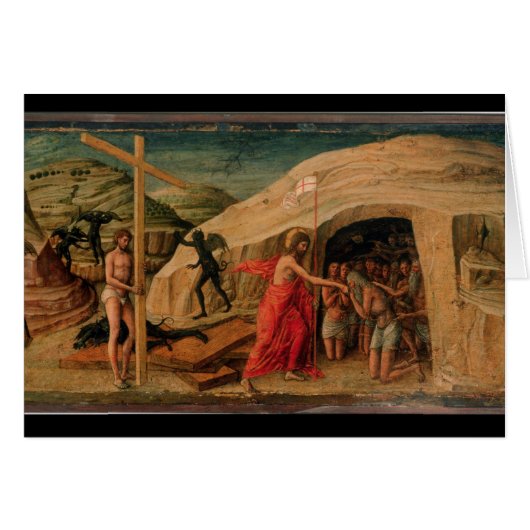 Christ's Descent into Limbo Cards (Front Horizontal)