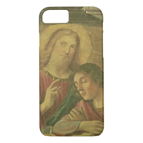 Christs Head from the Last Supper 1480 fresco iPhone 87 Case