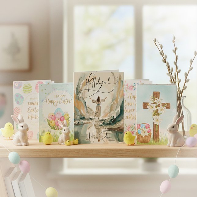 Christ's resurrection painting Easter Holiday Card (Creator Uploaded)