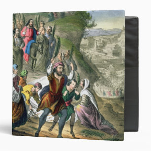 Christ's Triumphal Entry into Jerusalem, from a bi Binder