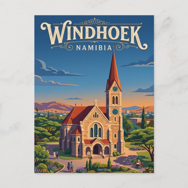 Christuskirche Namibia Postcard (Front)