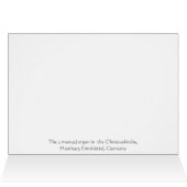 Christuskirche organ cards (Inside Horizontal (Top))