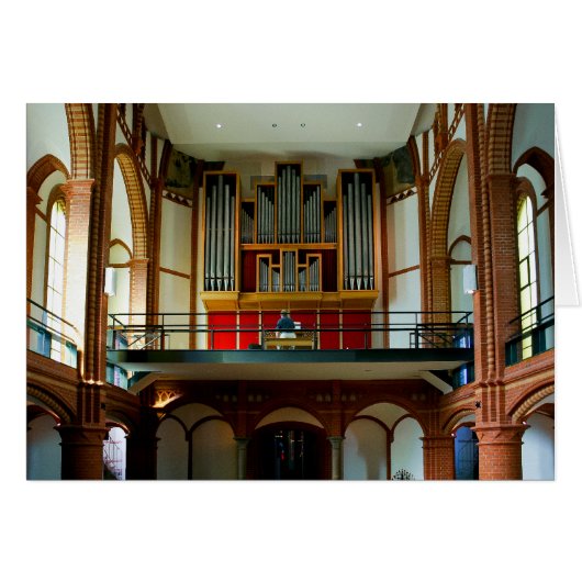 Christuskirche organ cards (Front Horizontal)