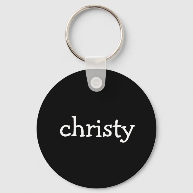 christy keychain (Front)
