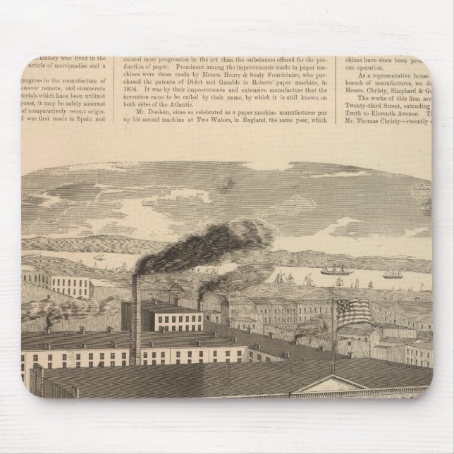 Christy, Sheperd and Garrett Mouse Pad (Front)