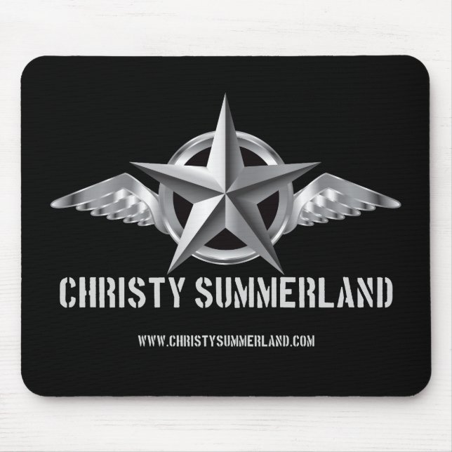 Christy Summerland Logo Mousepad (Front)