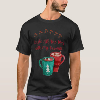CHRITMAS TYPOGRAPHY T-SHIRT