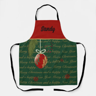 Chritsmas Bauble Apron