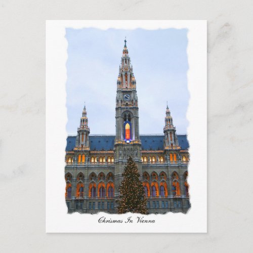 Chritsmas In Vienna Postcard
