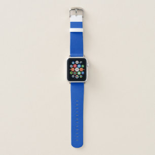 Chroma key colour Blue Apple Watch Band