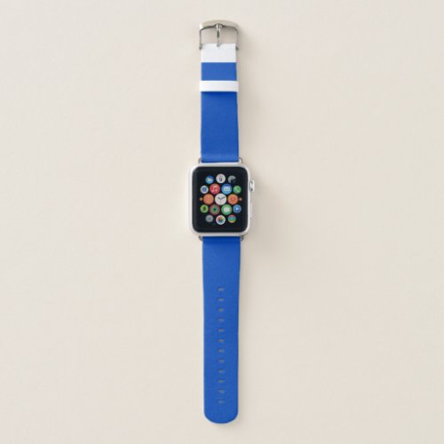 Chroma key colour Blue Apple Watch Band