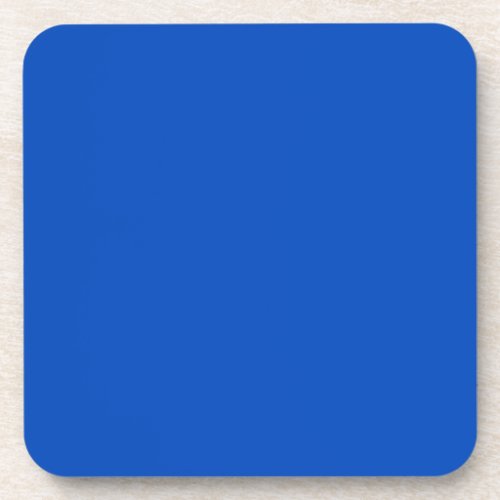 Chroma key colour Blue Beverage Coaster