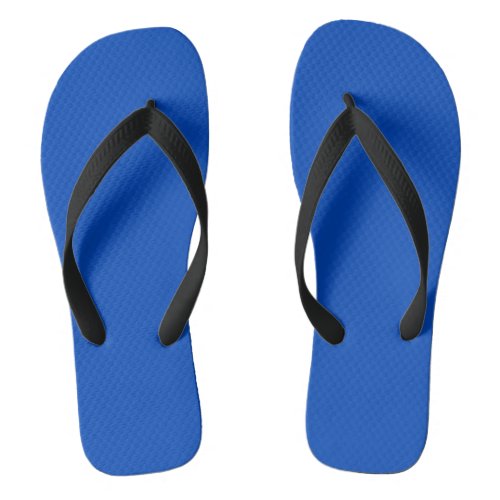 Chroma key colour Blue Flip Flops